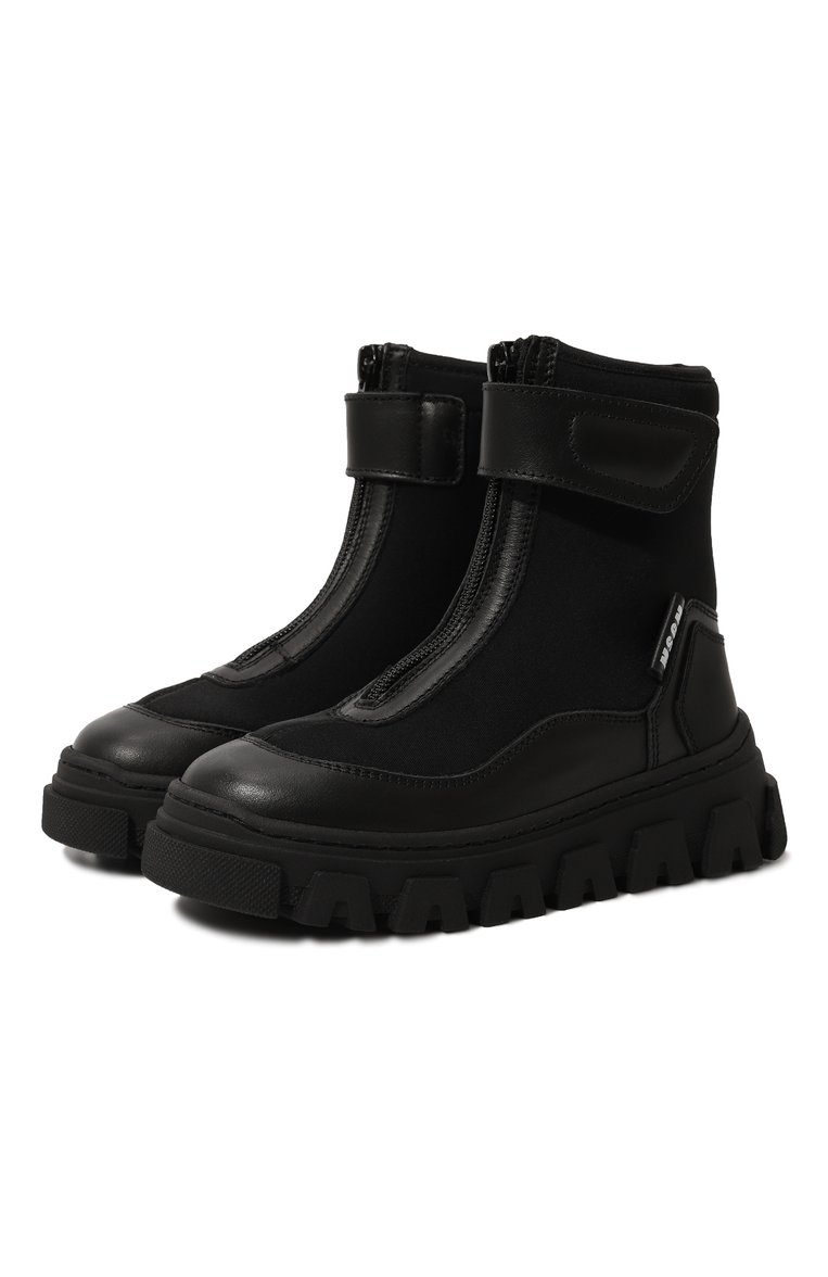 Комбинированные ботинки MSGM KIDS, арт. 76252/20-27, фото 1