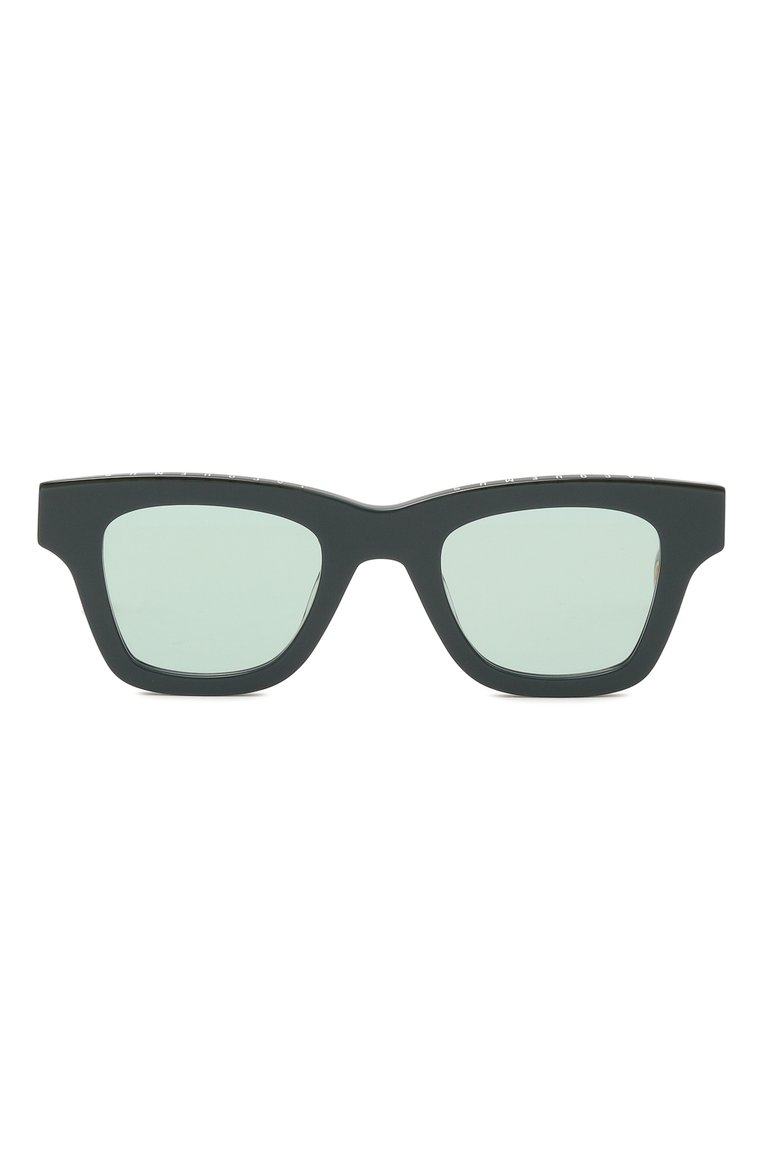 Женские солнцезащитные очки JACQUEMUS зеленого цвета, арт. LES LUNETTES N0CI0 DARK GREEN | Фото 3 (Тип очков: С/з; Материал: Пластик; Региональные ограничения белый список (Axapta Mercury): Не проставлено; Нос: Не проставлено; Очки форма: Квадратные; Оптика Гендер: оптика-женское)