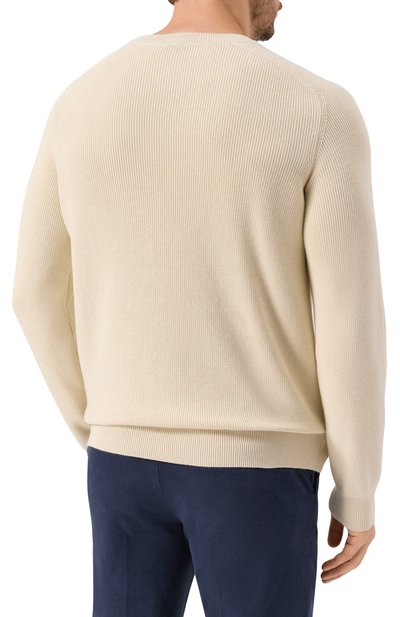 Хлопковый джемпер BOSS, арт. 50543136, фото 4