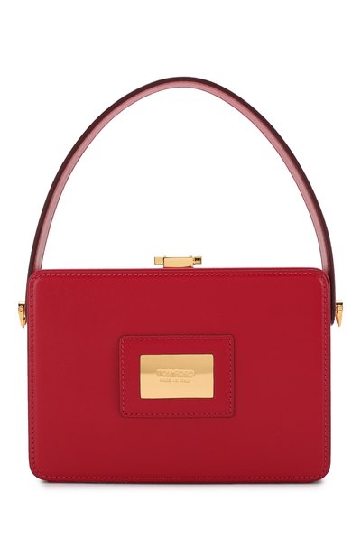 Женская красная сумка box TOM FORD купить в интернет-магазине ЦУМ