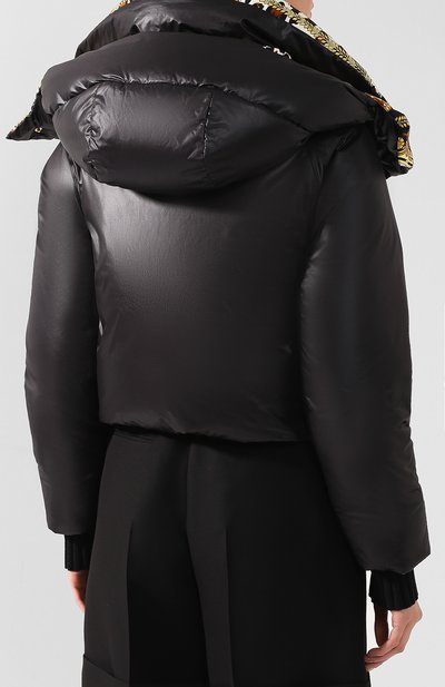 Двусторонняя куртка VERSACE черного цвета по цене 329500 руб., арт. A80772/A223395, фото 4 Двусторонняя куртка VERSACE, арт. A80772/A223395, фото 4