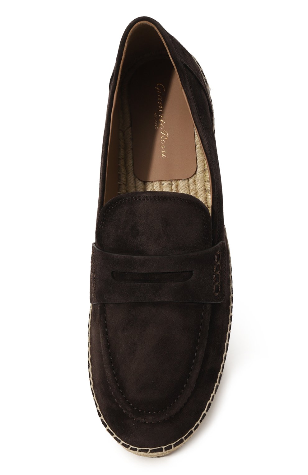 Замшевые эспадрильи GIANVITO ROSSI, арт. U25206.05G0M.SUEM0KA, фото 6