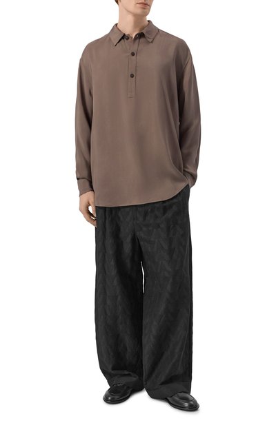 Мужская рубашка из вискозы GIORGIO ARMANI, арт. GM003418/TE15224