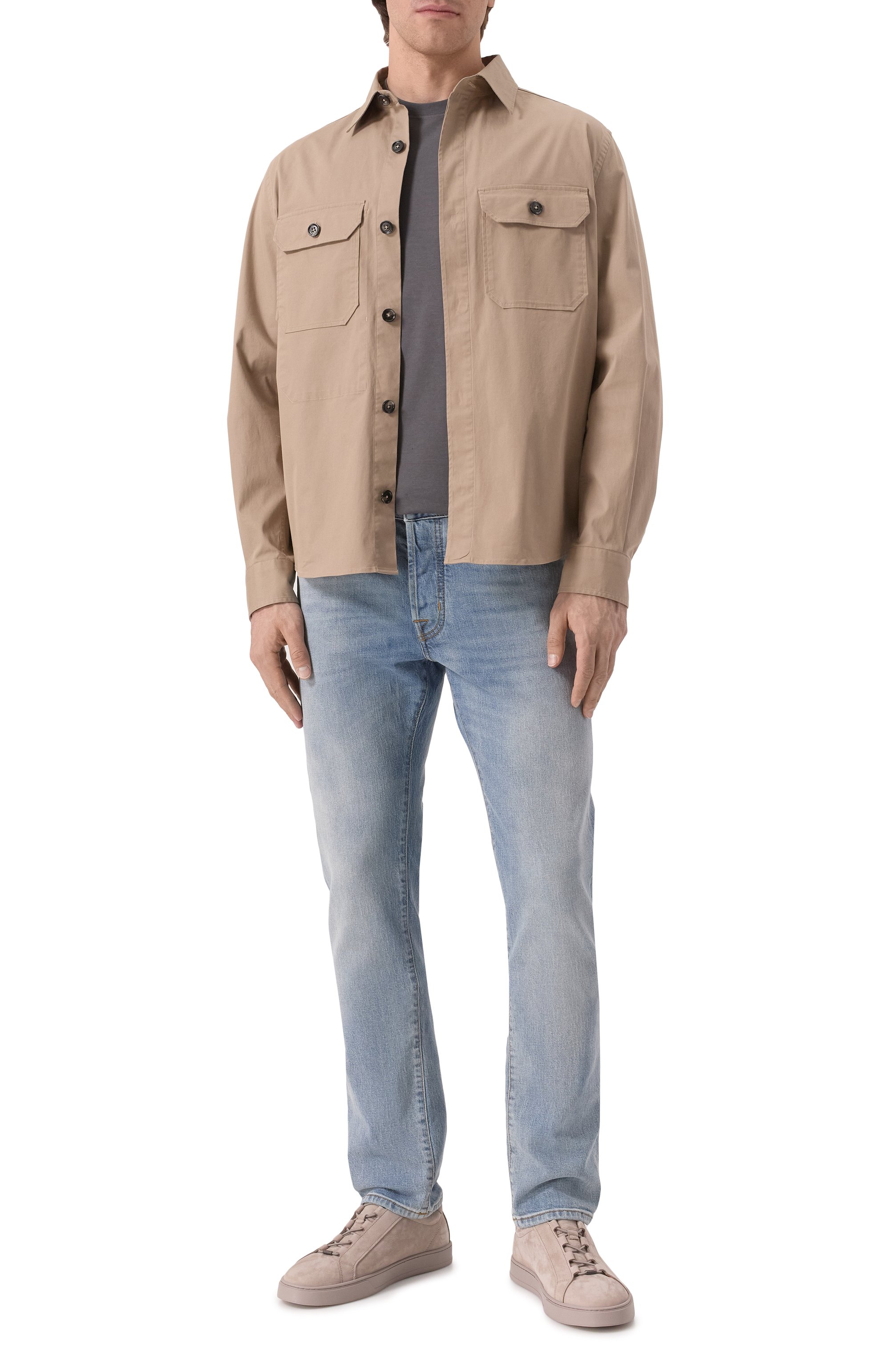 Кеды из нубука TOD’S, арт. XXM04L0JF40/6RN, фото 2