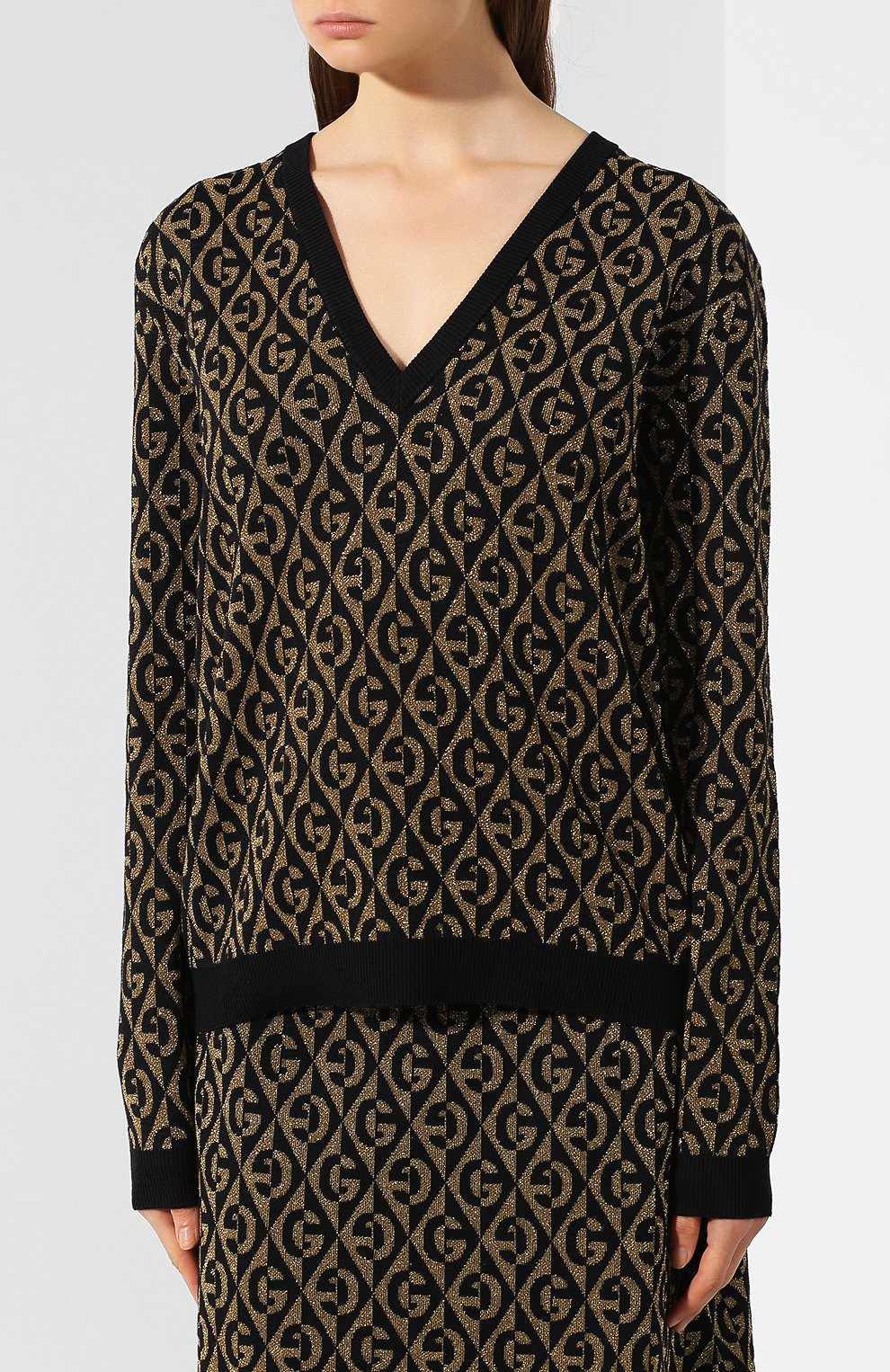 Шерстяной пуловер GUCCI, арт. 595661/XKA00, фото 3