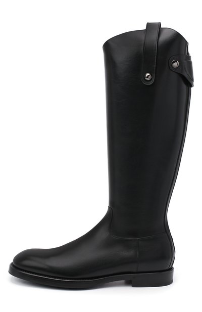 Кожаные сапоги DOLCE & GABBANA, арт. A70040/AW375, фото 3