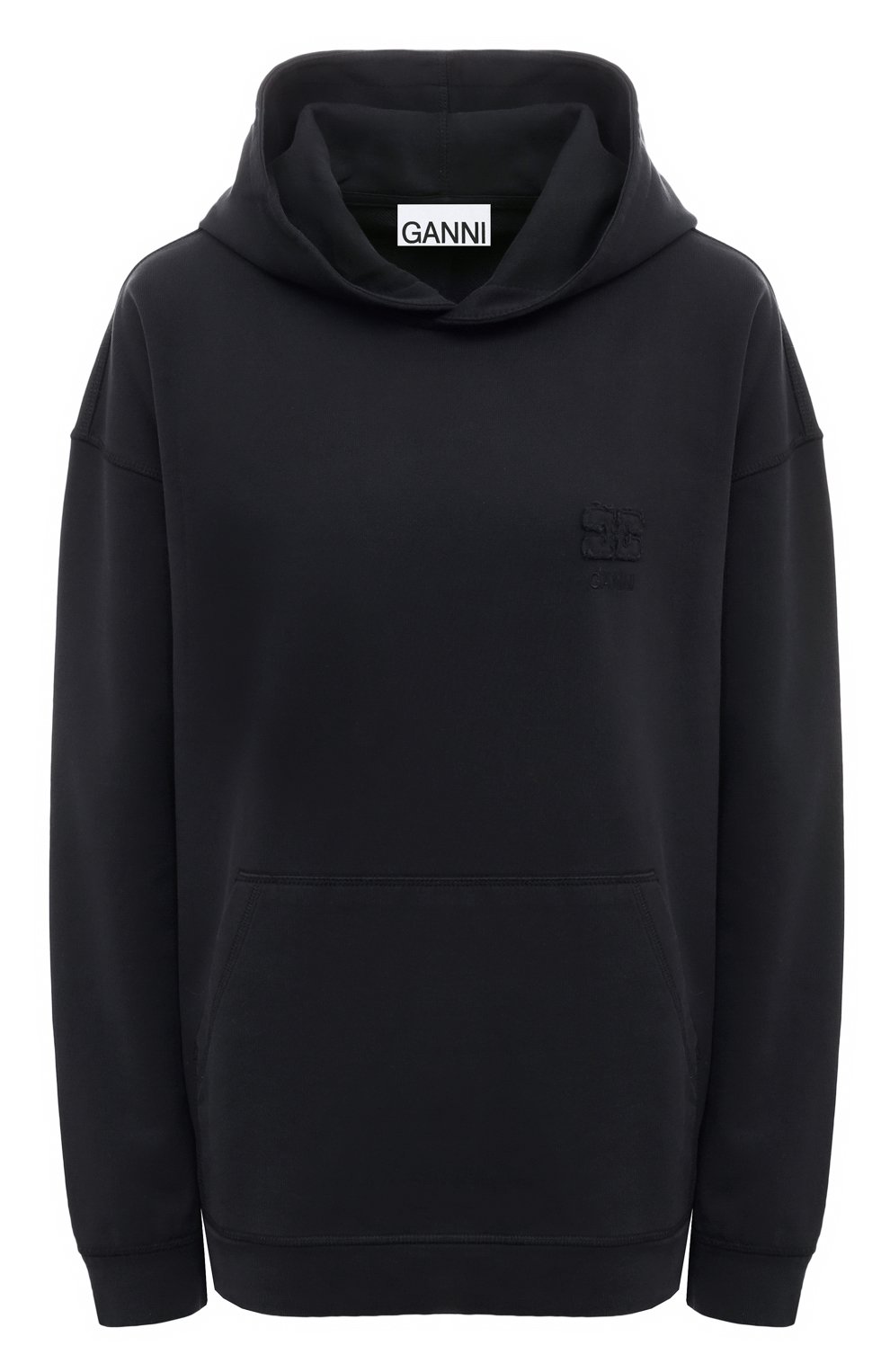 Хлопковое худи GANNI, арт. T3754, фото 1