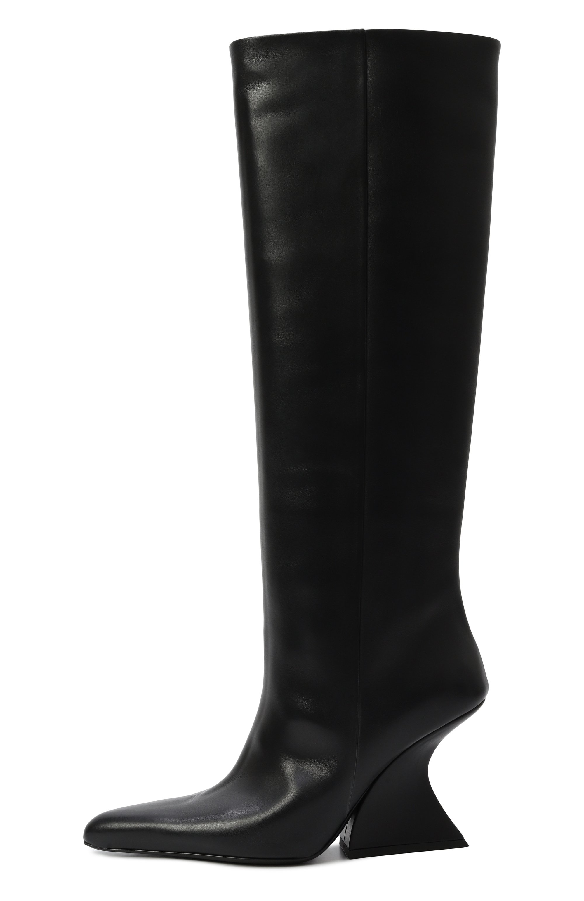 Кожаные сапоги MUGLER, арт. MUWFW26FS226_TL001, фото 4