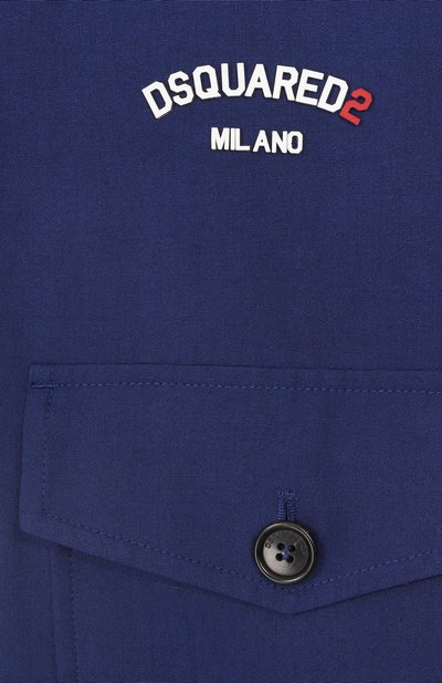 Куртка-рубашка из лиоцелла DSQUARED2, арт. DQ3235/D0AGN, фото 3