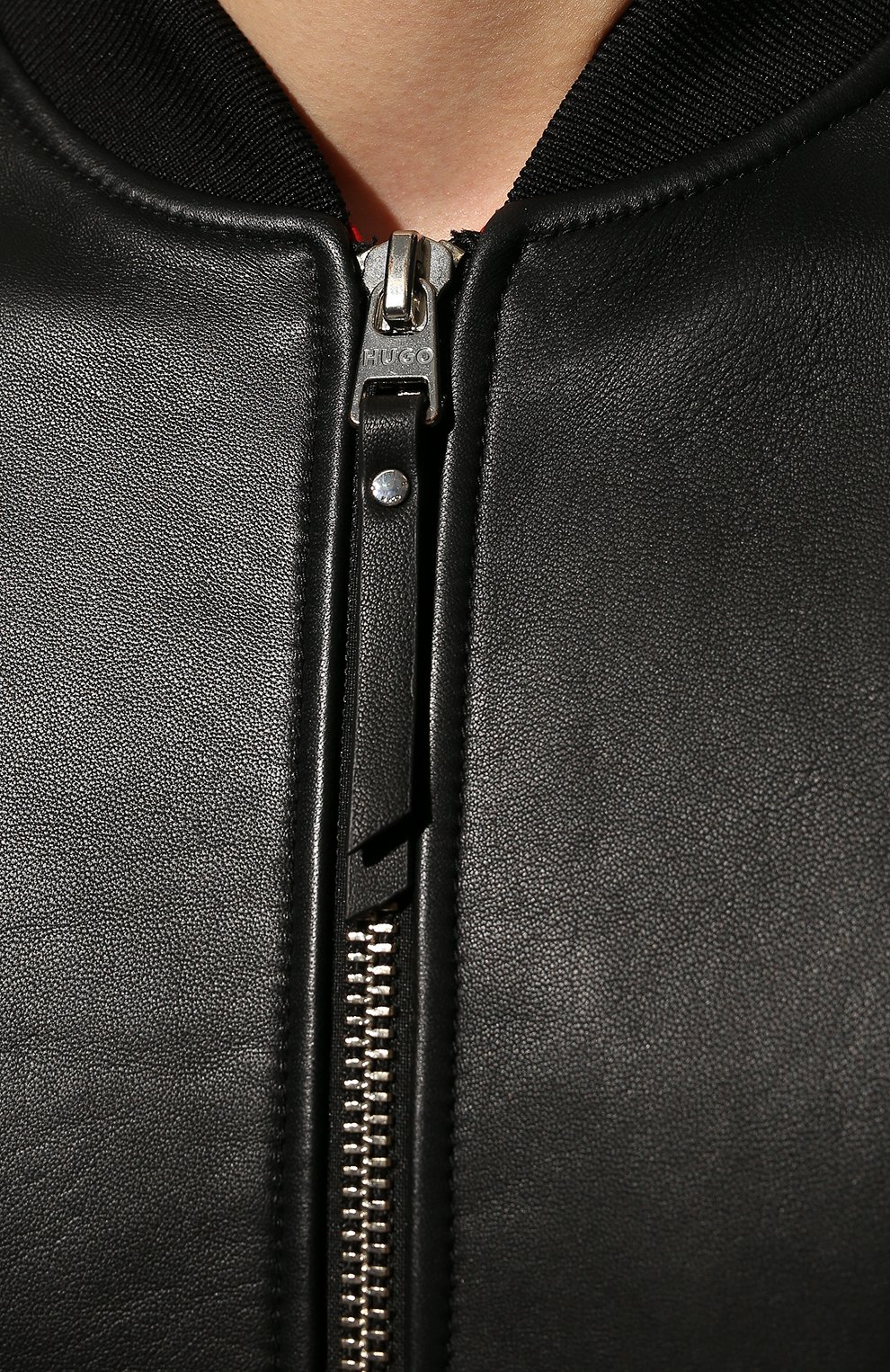 Кожаный бомбер HUGO, арт. 50481934, фото 5