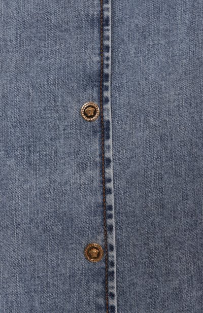 Джинсовая рубашка VERSACE, арт. 1018225/1A13128/8A-14A, фото 3
