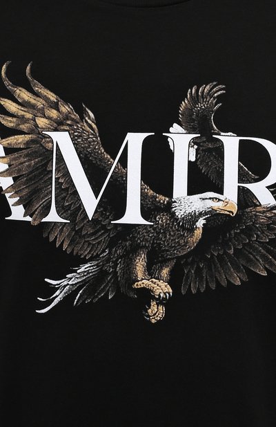 Хлопковая футболка AMIRI, арт. MJGT003-001, фото 5
