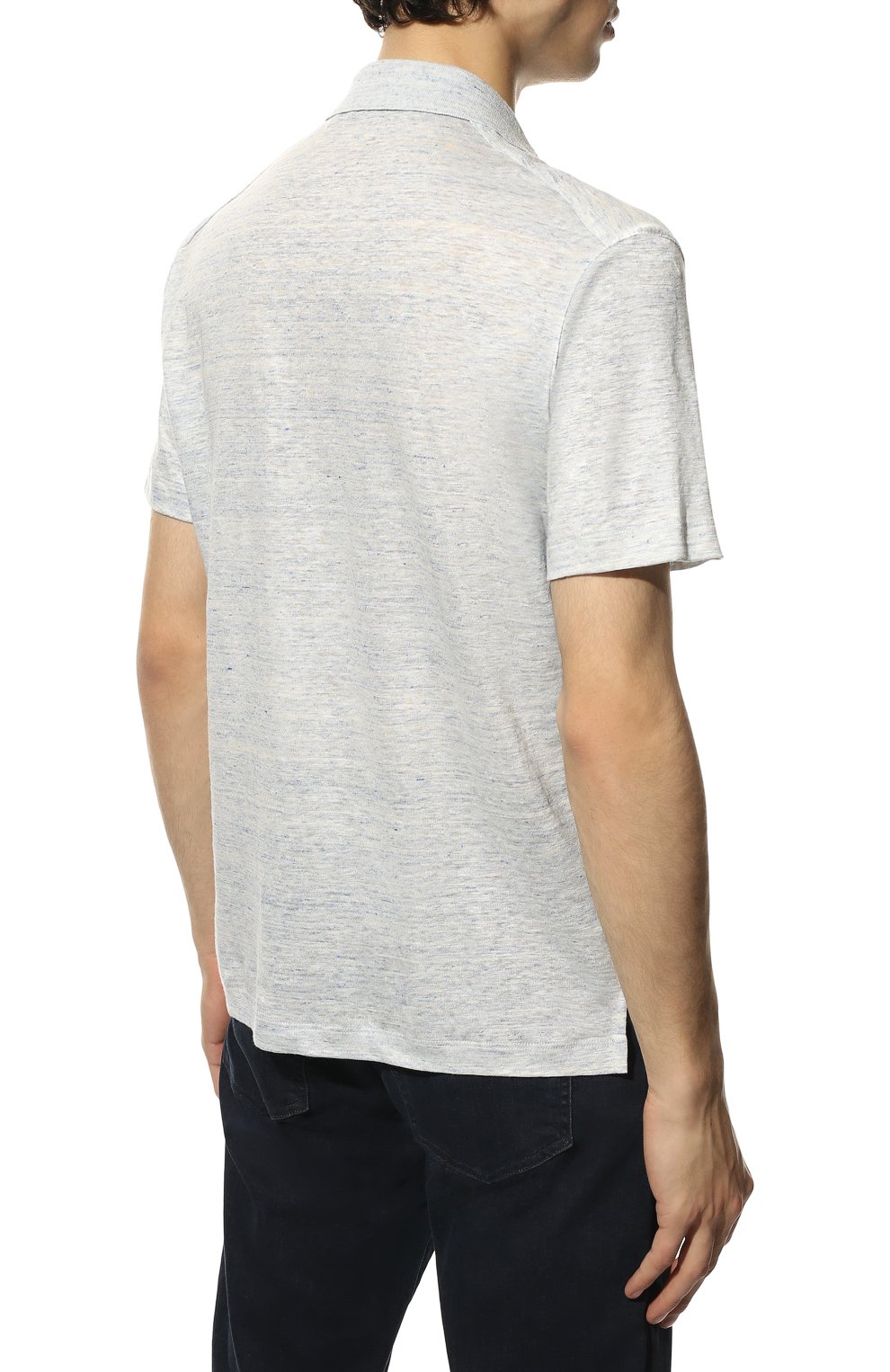 Льняное поло ZEGNA, арт. UZ353/720, фото 4