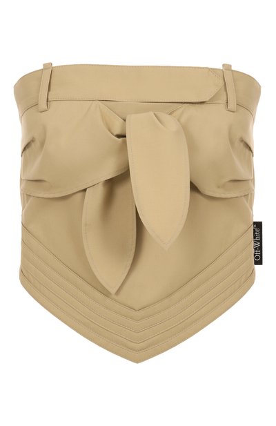 Женский хлопковый топ OFF-WHITE, арт. 0WAD25RS25FAB0016100