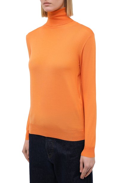 Шерстяная водолазка STELLA MCCARTNEY оранжевого цвета по цене 66100 руб., арт. 362828/S1735, фото 3 Шерстяная водолазка STELLA MCCARTNEY, арт. 362828/S1735, фото 3