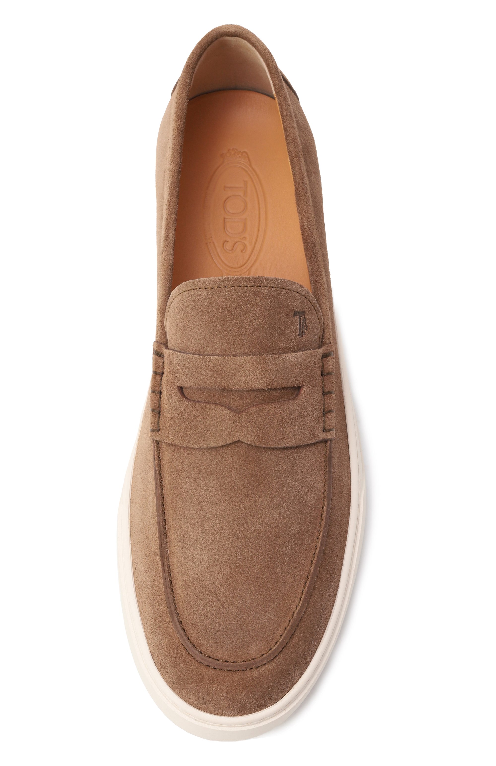 Замшевые пенни-лоферы TOD’S, арт. XXM04L00640RE0, фото 6