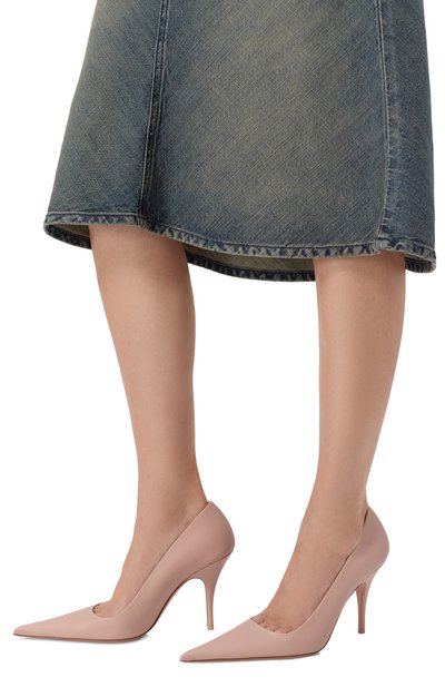 Кожаные туфли sharp 80 VETEMENTS, арт. WH76HE500PE/2471, фото 2