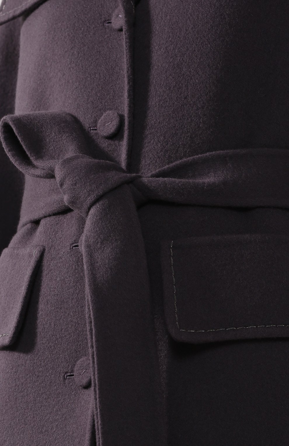 Кашемировое пальто с поясом BOTTEGA VENETA, арт. 518457/VD0D0, фото 5