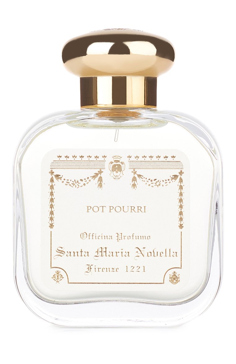 Одеколон pot pourri (50ml) SANTA MARIA NOVELLA бесцветного цвета, арт. SMN3116402 | Фото 1 (Региональные ограничения белый список (Axapta Mercury): Не проставлено; Нос: Не проставлено; Тип продукта - парфюмерия: Одеколон; Тип аромата: Фужерный; Ограничения доставки: flammable)