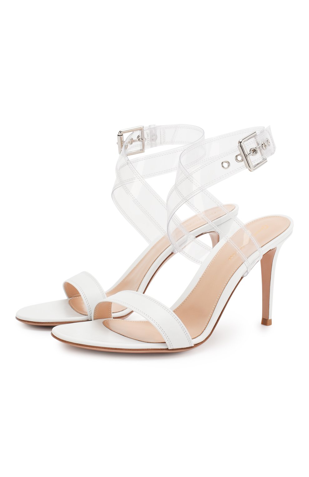 Кожаные босоножки terry 85 GIANVITO ROSSI, арт. G31471.85RIC.VPLBITR, фото 1