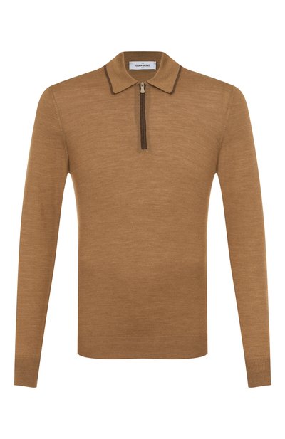 Мужская поло из шерсти и шелка GRAN SASSO, арт. 57146/13125