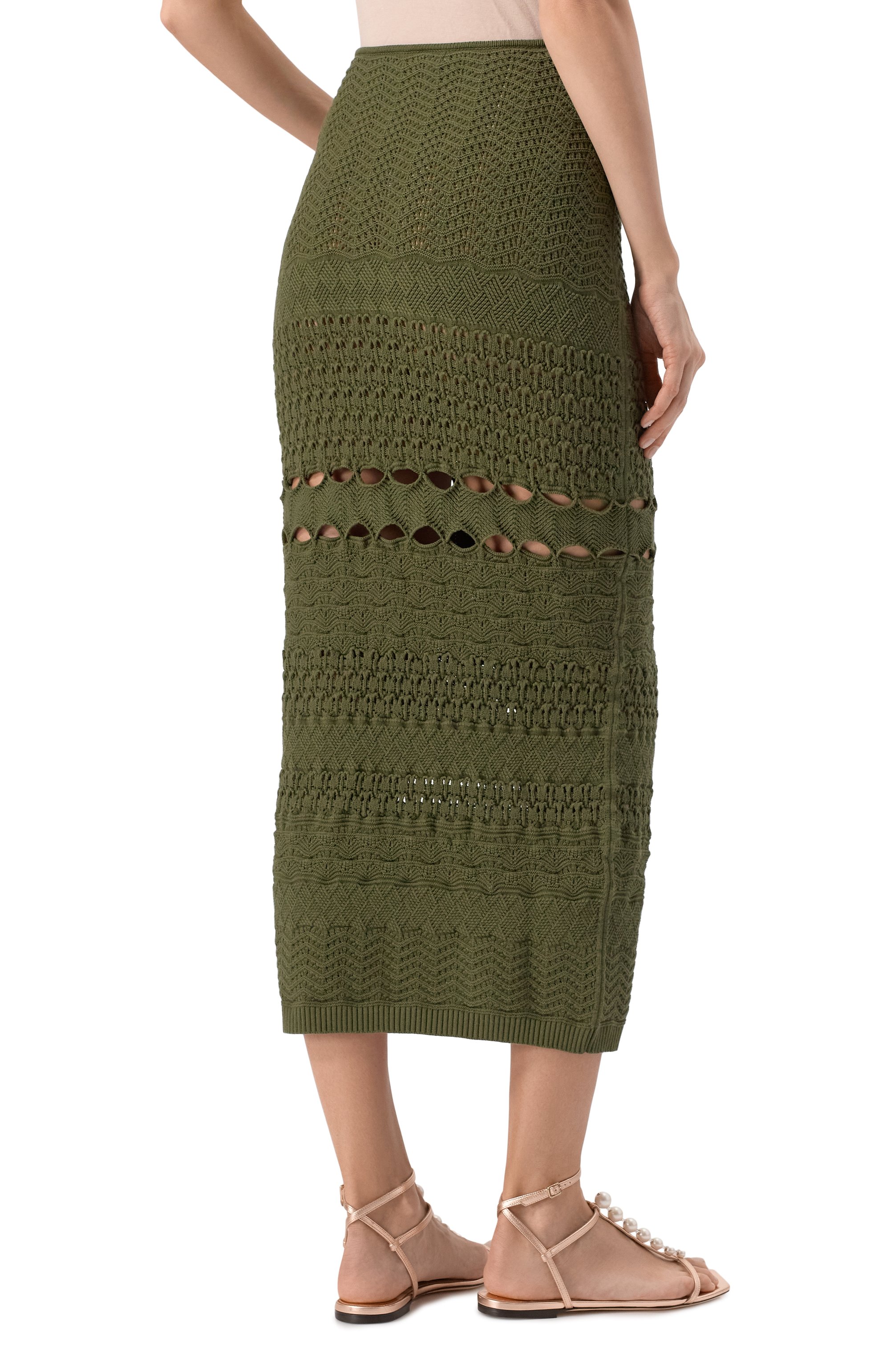 Юбка из вискозы ELIE SAAB, арт. SK136NS25/CK002, фото 4