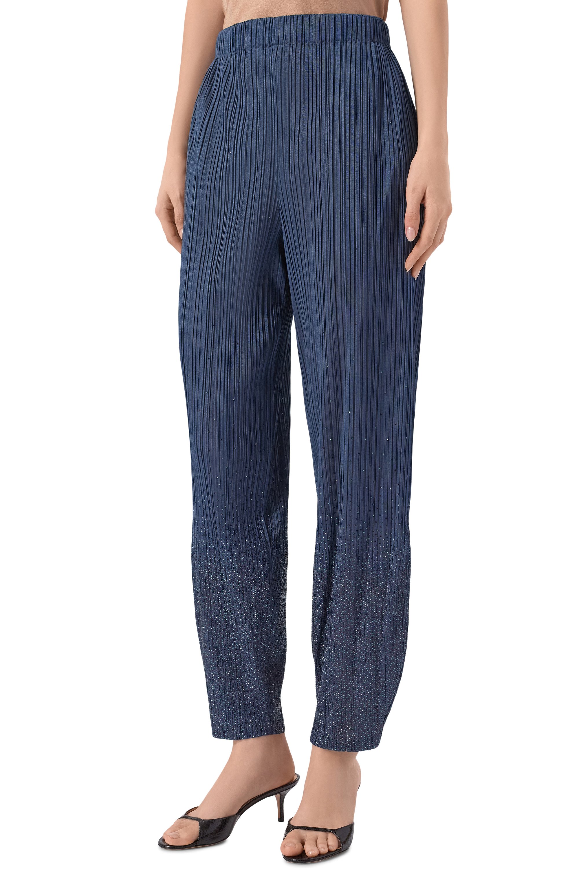Брюки с отделкой стразами GIORGIO ARMANI, арт. GW003884/AF25067, фото 3