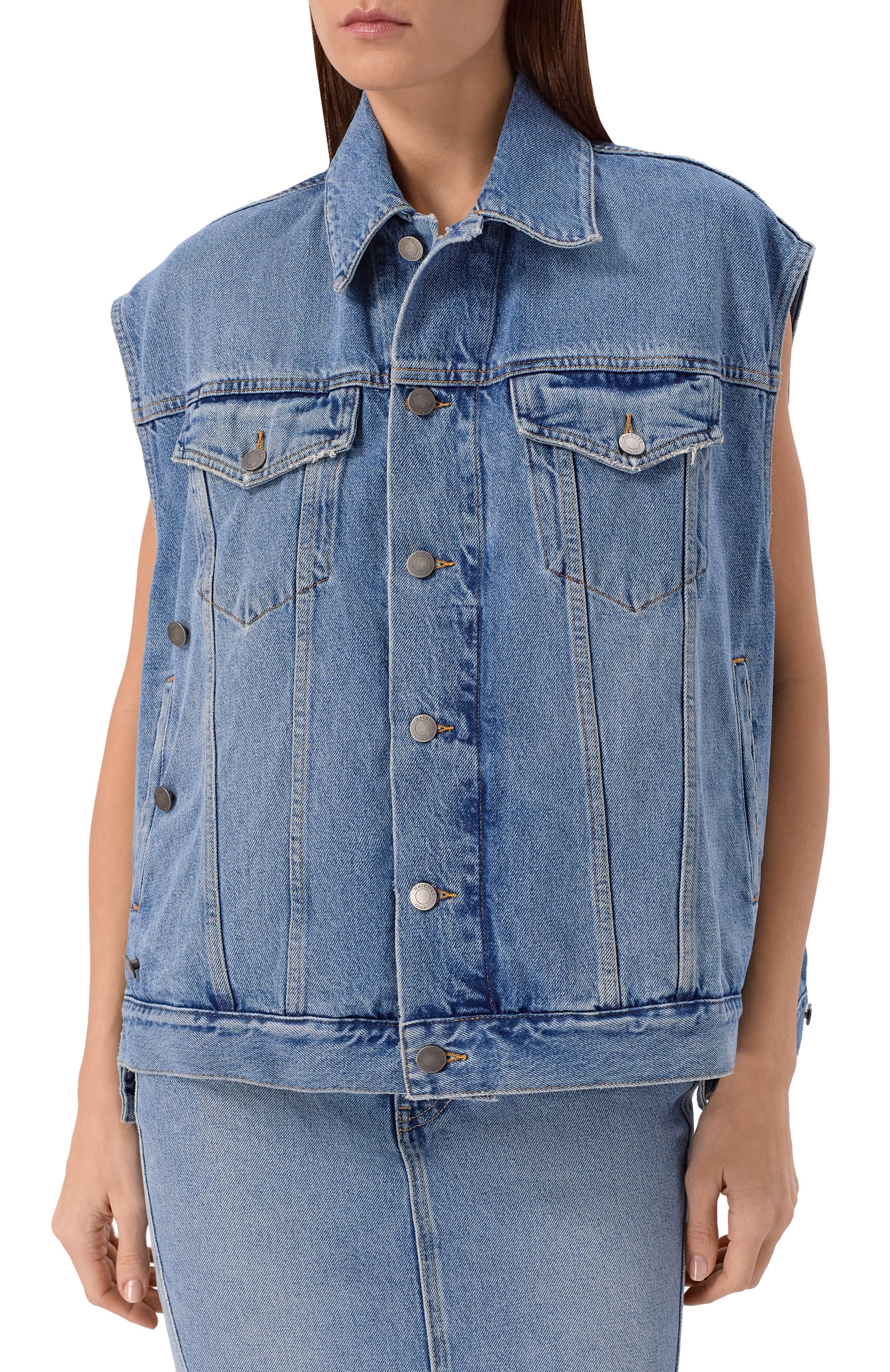 Джинсовы�й жилет janette HAIKURE, арт. HEW09123DF106L0909/JANETTE N0RDIC BLUE, фото 3