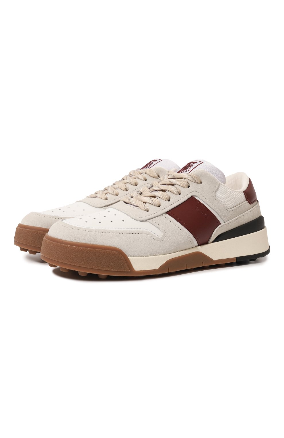 Кожаные кеды TOD’S, арт. XXM51K0GH50CLT, фото 1