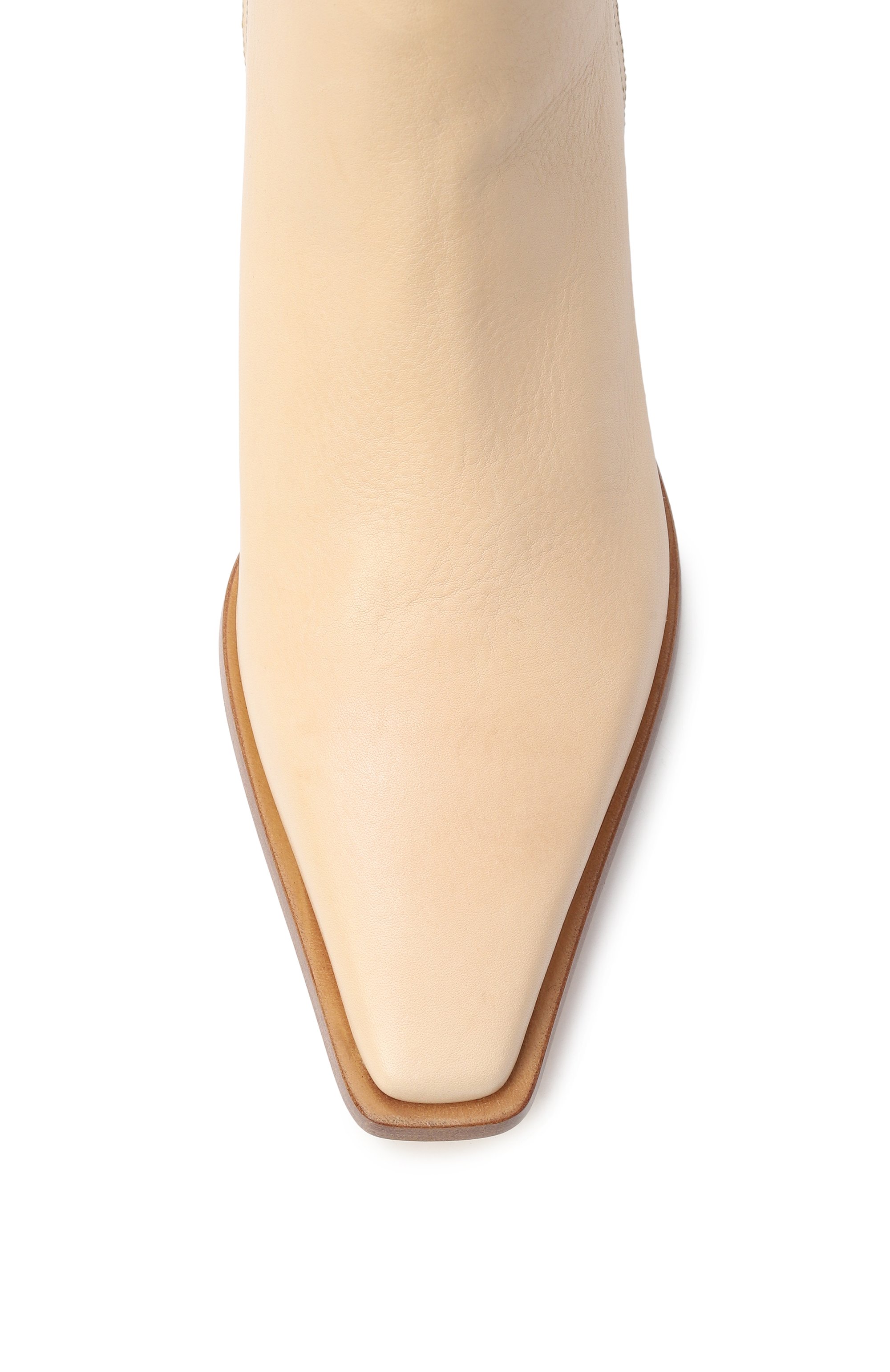 Кожаные ботильоны abigail zip 50 AGL, арт. D784503PC/GAUCH, фото 6