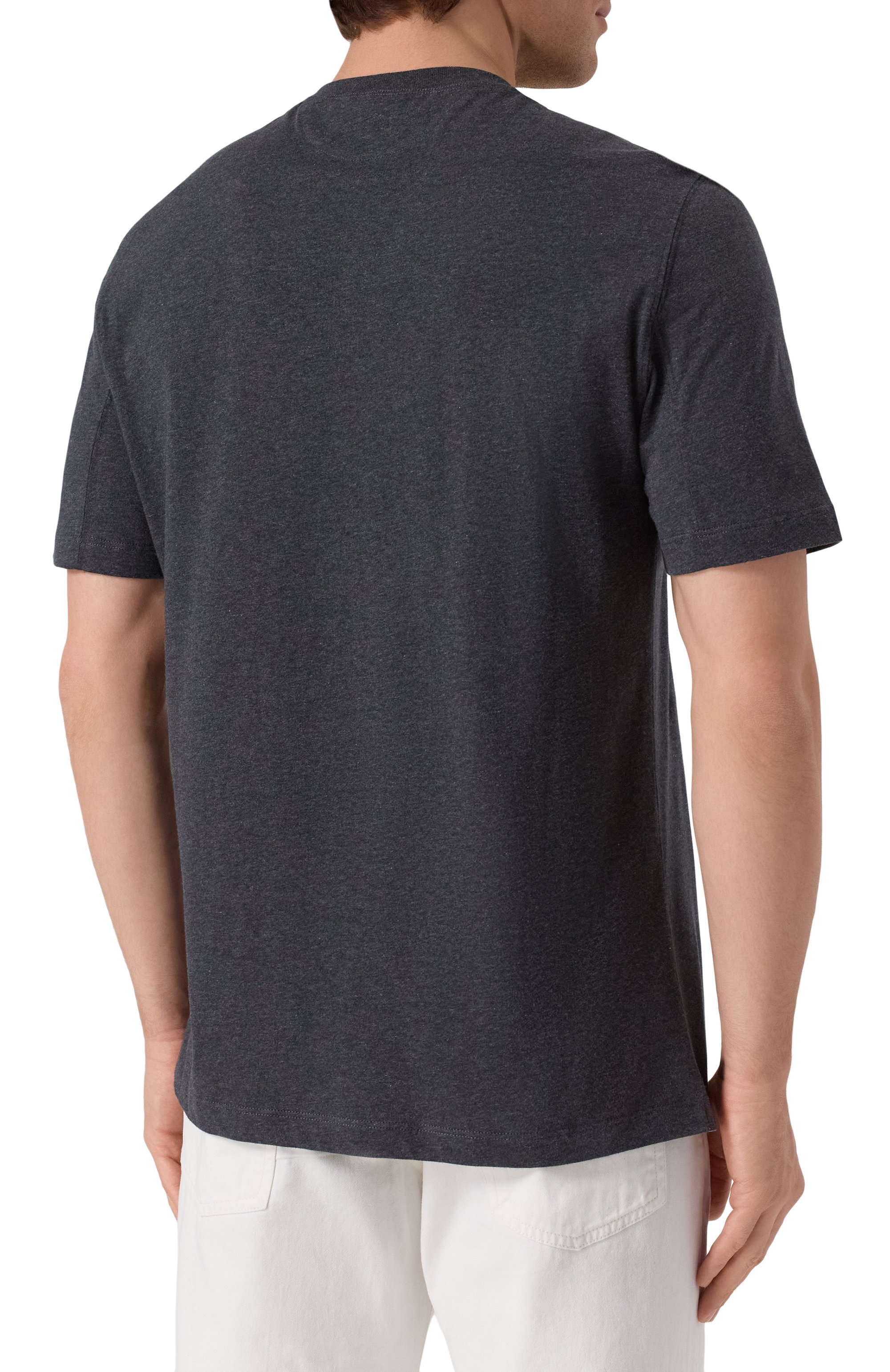 Хлопковая футболка BRUNELLO CUCINELLI, арт. M0B133386G, фото 4