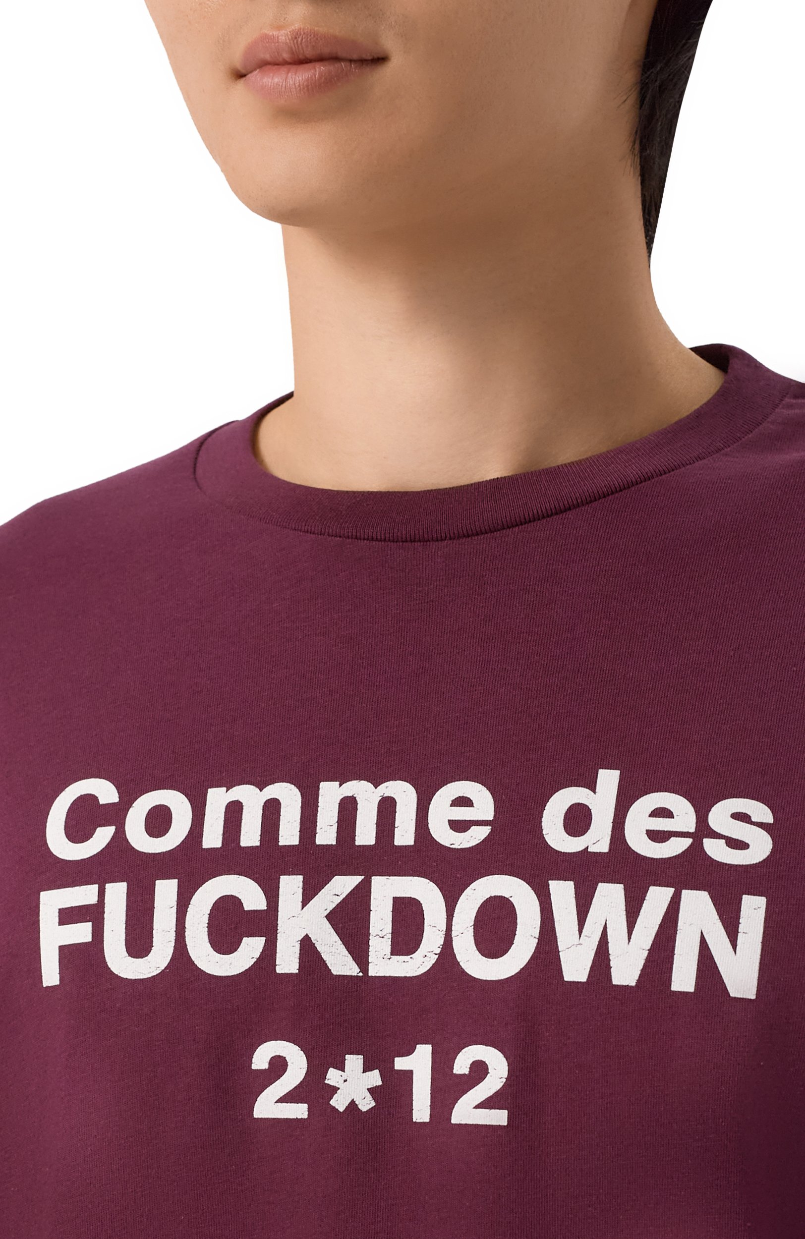 Хлопковый лонгслив COMME DES FUCKDOWN, арт. CFABU00021, фото 5
