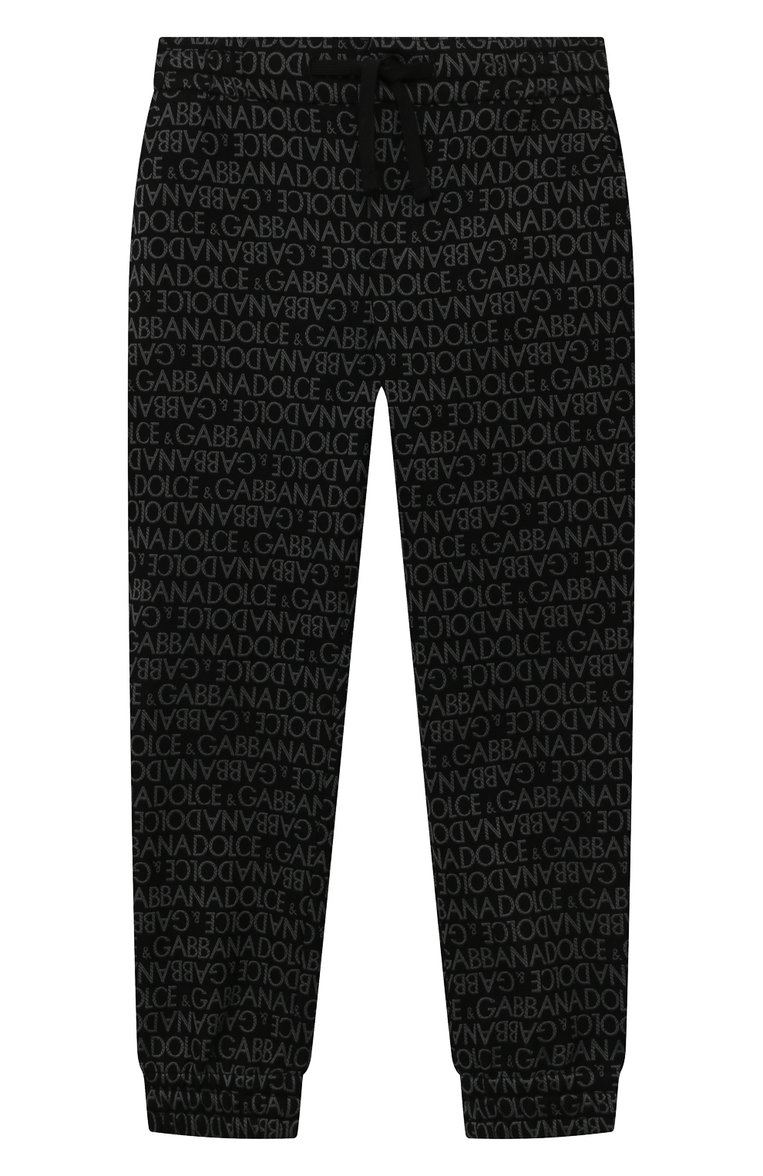 Хлопковые джоггеры DOLCE & GABBANA, арт. L44P32/HJMPB/8-14, фото 1