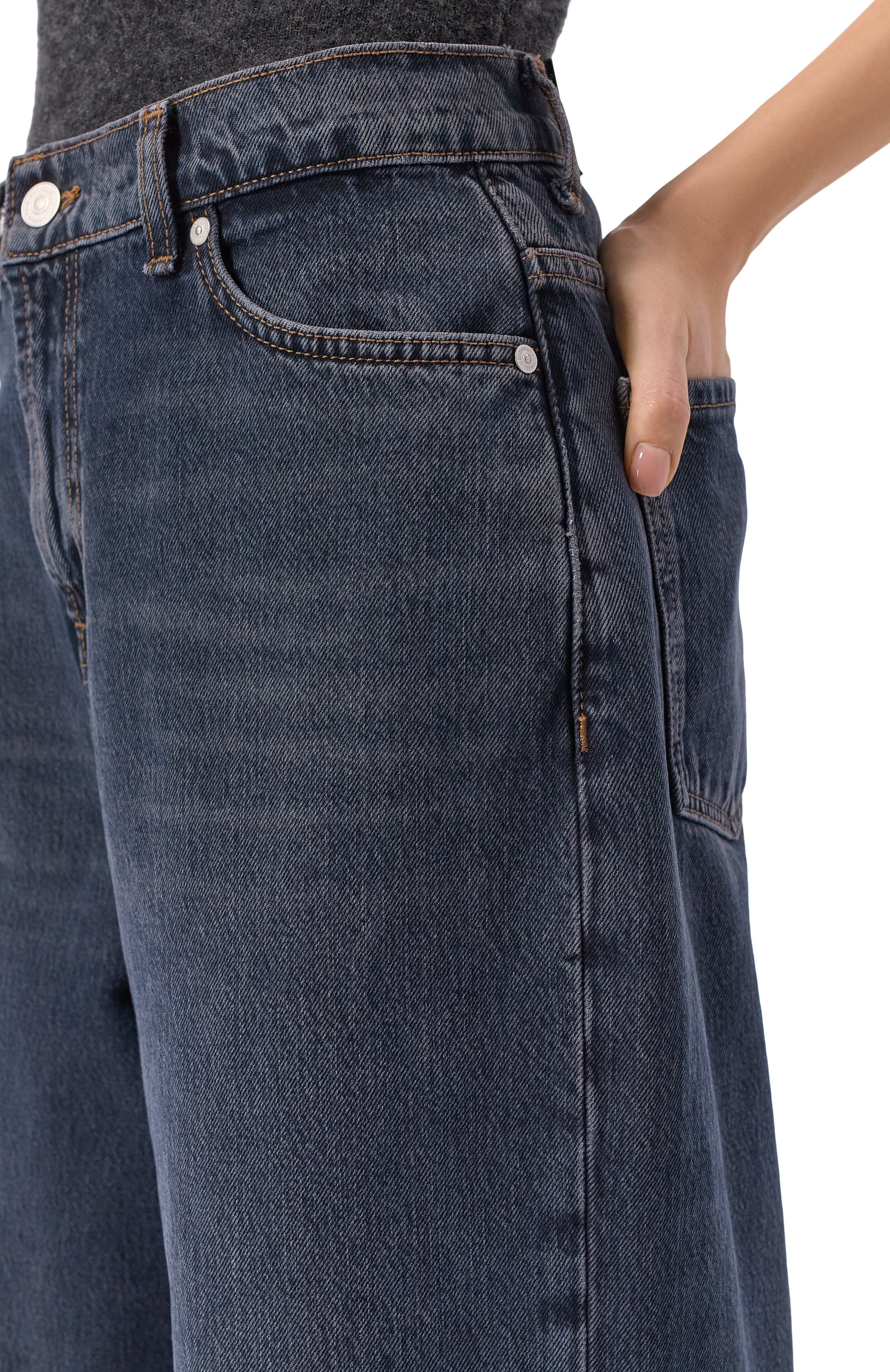 Джинсы slouchy wide 7 FOR ALL MANKIND, арт. 7U4P0E52/SL0UCHY WIDE, фото 5