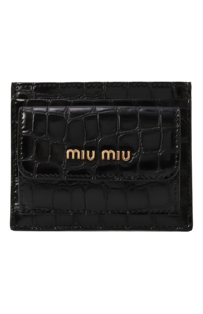 Кожаный футляр для кредитных карт MIU MIU, арт. 5MC081-2DQ8-F0002, фото 1