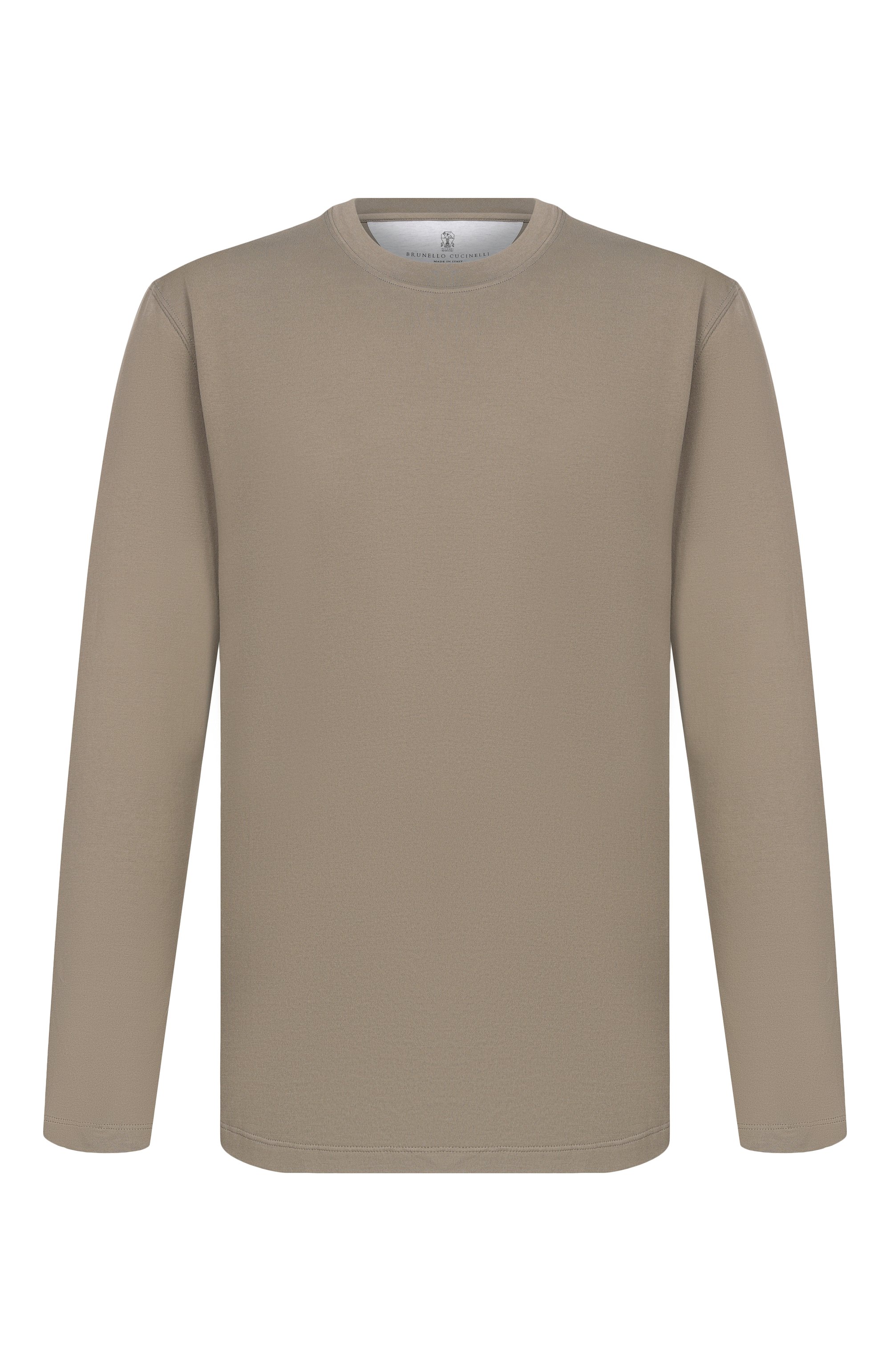 Хлопковый лонгслив BRUNELLO CUCINELLI, арт. M0B137407, фото 1