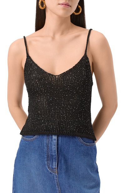 Шелковый топ PARAMIDONNA, арт. CR25BTB, фото 3