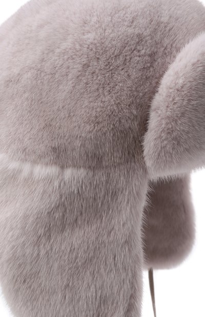 Меховая шапка-ушанка френки из норки FURLAND, арт. 0217500110327600000, фото 3