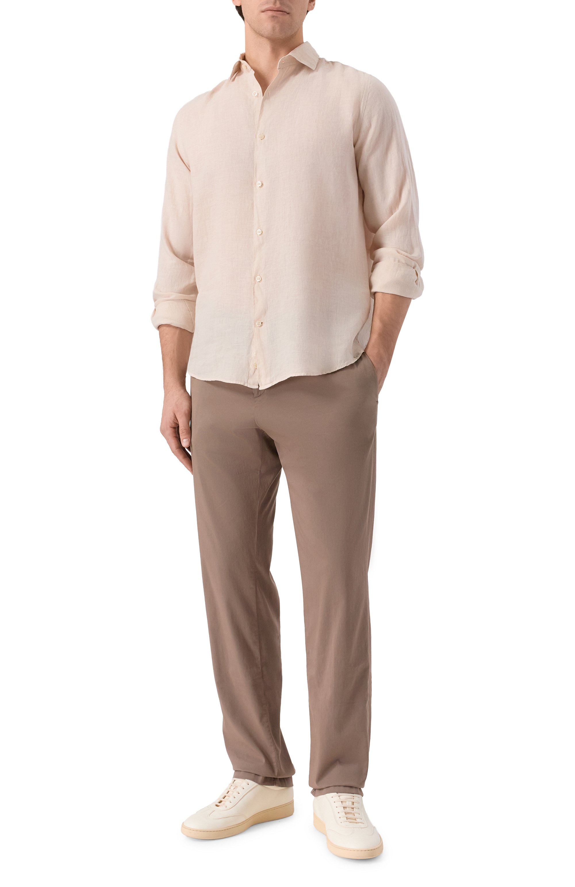 Льняная рубашка PAUL&SHARK, арт. 26413284CF, фото 2