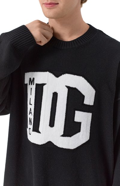 Шерстяной джемпер DOLCE & GABBANA, арт. GXX60Z/JFMEY, фото 5