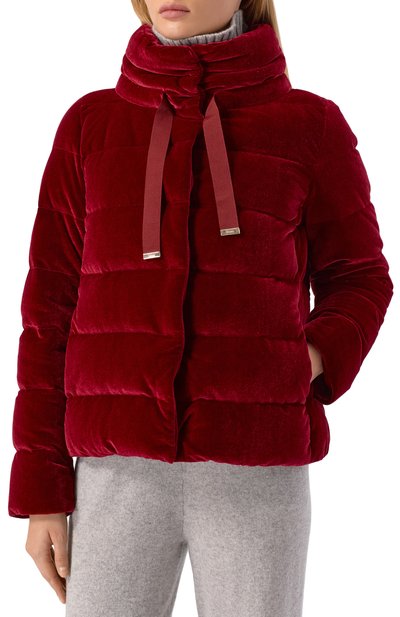 Бархатный пуховик HERNO, арт. PI002180D/15020S, фото 3