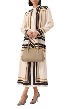 Женская сумка marlene DOLCE & GABBANA бежевого цвета, арт. BB7734/A3G19 | Фото 7 (Материал сплава: Проставлено; Материал: Натуральная кожа; Размер: medium; Драгоценные камни: Проставлено)