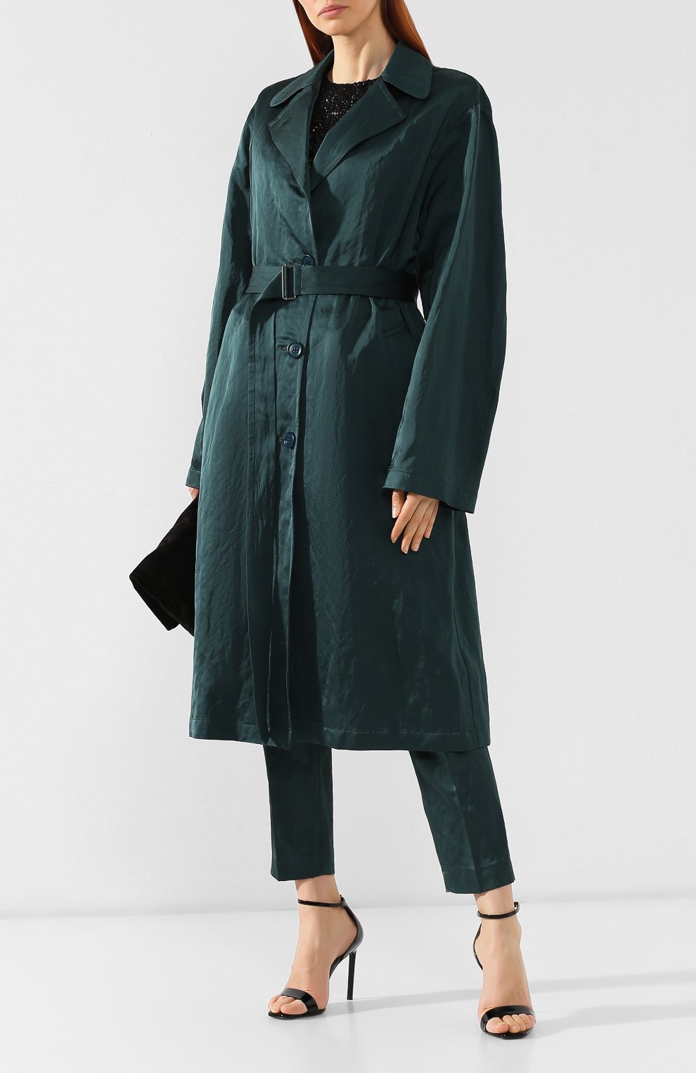 Плащ с поясом DRIES VAN NOTEN, арт. 191-10238-7344, фото 2