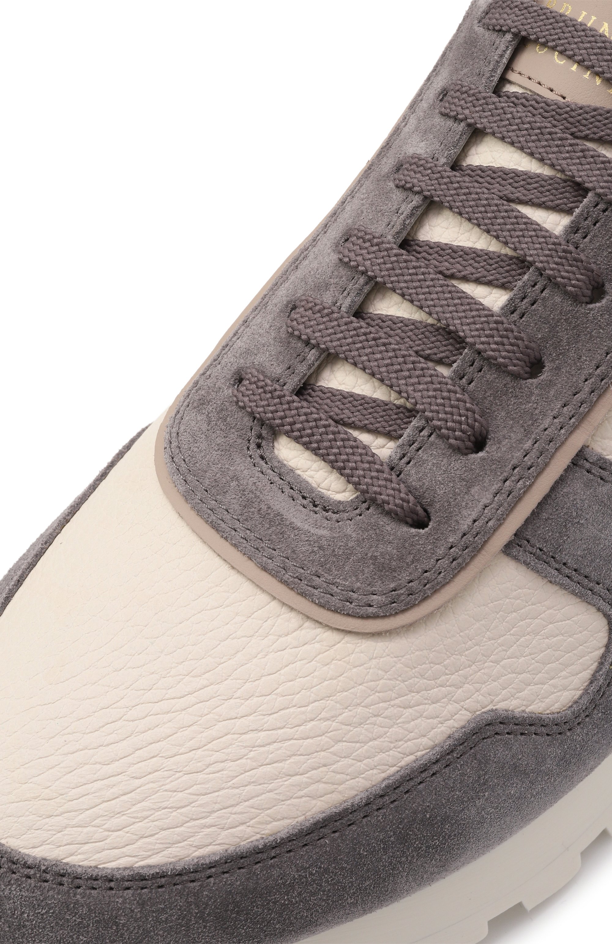 Кожаные кроссовки BRUNELLO CUCINELLI, арт. MZUESLA289, фото 7