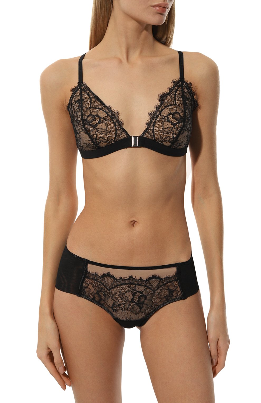 Трусы-слипы CHANTAL THOMASS черного цвета по цене 10960 руб., арт. T220166, фото 2 Трусы-слипы CHANTAL THOMASS, арт. T220166, фото 2