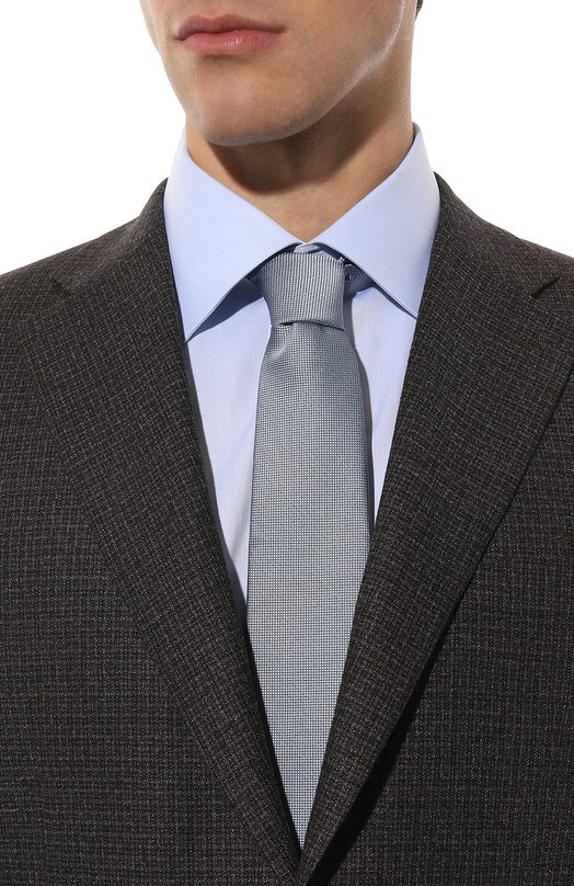 Галстук BOSS 50505118 Серый  50505118 Фото 2