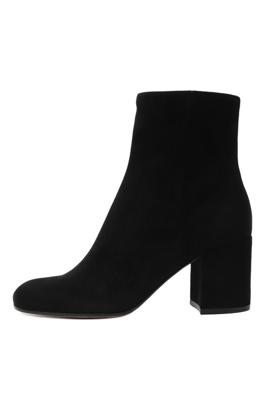 Замшевые ботильоны Joelle 70 Gianvito Rossi G73065.70RIC.CASNER0 Чёрный  G73065.70RIC.CASNER0 Фото 4
