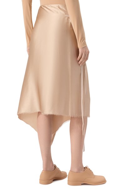 Шелковая юбка ANN DEMEULEMEESTER, арт. B0012428/FA134, фото 4