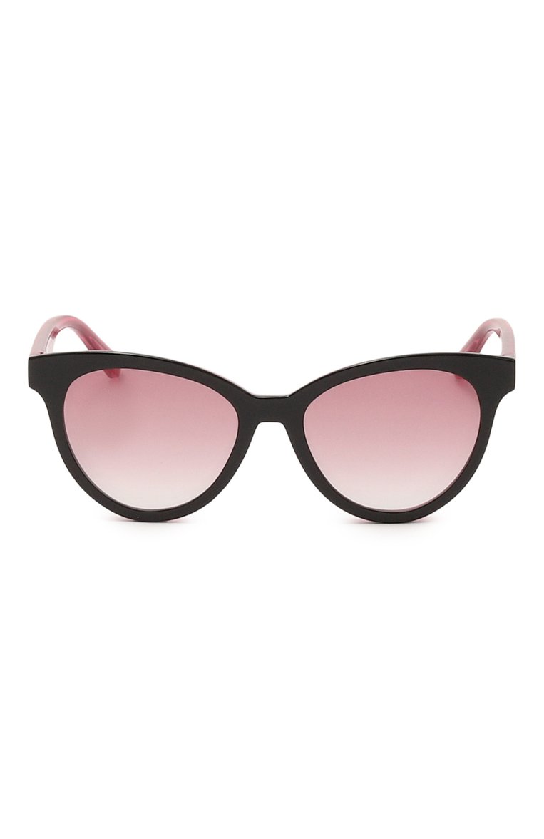 Женские солнцезащитные очки MOSCHINO розового цвета, арт. M0L051/CS 3MR | Фото 3 (Нос: Не проставлено; Тип очков: С/з; Региональные ограничения белый список (Axapta Mercury): Не проставлено; Материал: Пластик; Очки форма: Круглые; Оптика Гендер: оптика-женское)