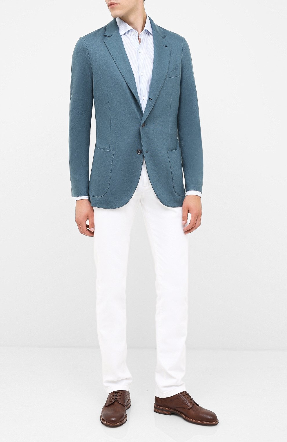 Кашемировый пиджак LORO PIANA, арт. FAI2695, фото 2